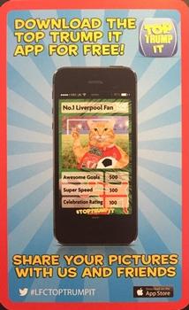 2016-17 Top Trumps Liverpool #NNO Advertisement Card Front