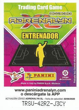 2019-20 Panini Adrenalyn XL La Liga Santander #474 Javier Aguirre Back