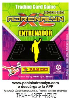 2019-20 Panini Adrenalyn XL La Liga Santander #478 Jagoba Arrasate Back
