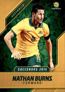 2015-16 Tap 'N' Play Football Federation Australia #3 Nathan Burns Front