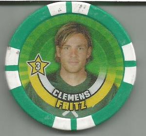 2010-11 Topps Bundesliga Chipz #4 Clemens Fritz Front