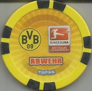 2010-11 Topps Bundesliga Chipz #16 Neven Subotic Back