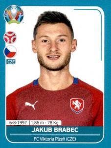 2020 Panini UEFA Euro 2020 International Stickers Preview #CZE11 Jakub Brabec Front