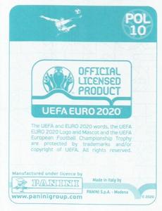 2020 Panini UEFA Euro 2020 International Stickers Preview #POL10 Kamil Glik Back