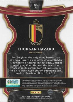 2020 Panini Select UEFA Euro #31 Thorgan Hazard Back