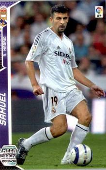 2005-06 Panini Megacracks La Liga  #185 Samuel Front