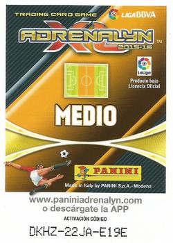 2015-16 Panini Adrenalyn XL Liga BBVA #124 Saúl Berjon Back