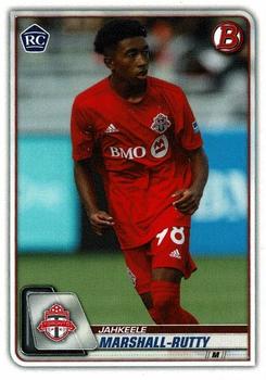 2020 Bowman MLS #54 Jahkeele Marshall-Rutty Front