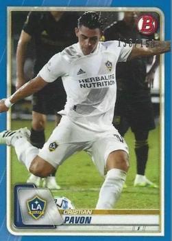 2020 Bowman MLS - Blue #91 Cristian Pavon Front