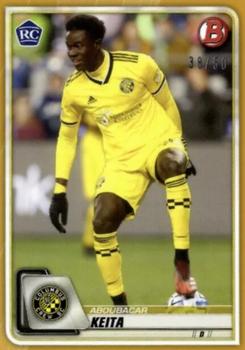 2020 Bowman MLS - Gold #51 Aboubacar Keita Front