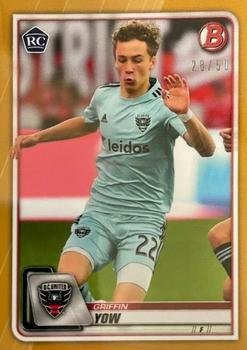 2020 Bowman MLS - Gold #78 Griffin Yow Front