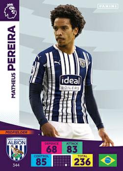 2020-21 Panini Adrenalyn XL Premier League #344 Matheus Pereira Front