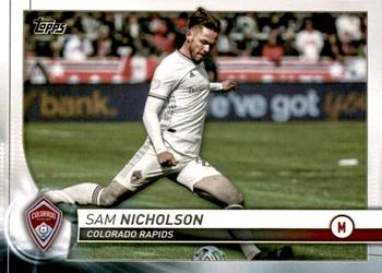 2020 Topps MLS #11 Sam Nicholson Front
