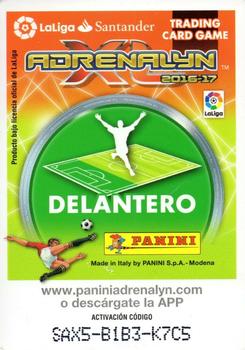2016-17 Panini Adrenalyn XL LaLiga Santander #353 Alexandre Pato Back