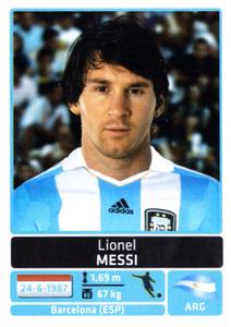 2011 Panini Copa América #40 Lionel Messi Front