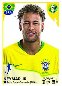 2019 Panini Copa América #37 Neymar Jr Front