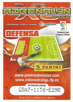 2013-14 Panini Adrenalyn XL Liga BBVA #129 Diego Colotto Back