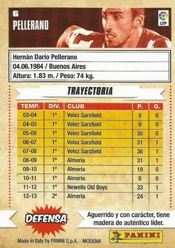 2013-14 Panini Megacracks Liga BBVA #6 Pellerano Back