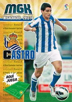 2013-14 Panini Megacracks Liga BBVA #284 Castro Front