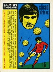 1970 Anglo Confectionery Learn The Game #15 George Best Front