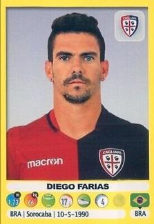 2018-19 Panini Calciatori Stickers #81 Diego Farias Front