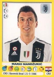 2018-19 Panini Calciatori Stickers #279 Mario Mandžukić Front