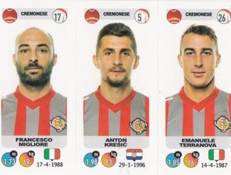 2018-19 Panini Calciatori Stickers #613 Francesco Migliore / Anton Krešić / Emanuele Terranova Front