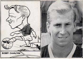 1961 Leaf Portrait & Caricature #6 Bobby Charlton Front