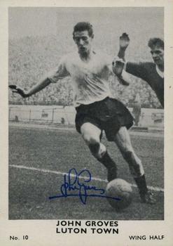 1961 A&BC Footballers #10 John Groves Front