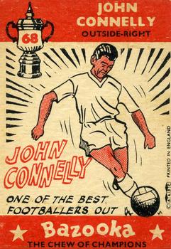 1962 A&BC Chewing Gum Bazooka #68 John Connelly Back