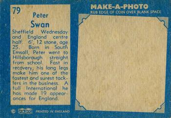 1963 A&BC Footballers #79 Peter Swan Back