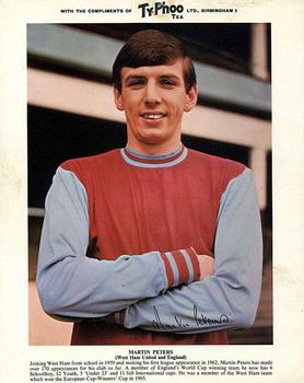 1967-68 Ty-Phoo International Football Stars Series 1 (Premium) #21 Martin Peters Front