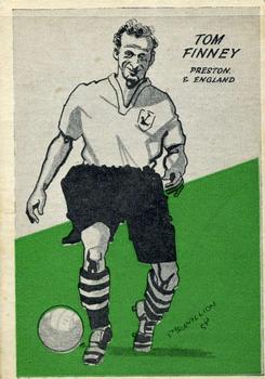 1958 Master Vending Cardmaster Football Tips #23 Tom Finney Front
