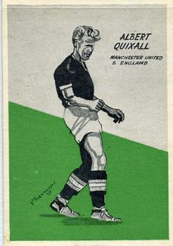 1958 Master Vending Cardmaster Football Tips #44 Albert Quixall Front