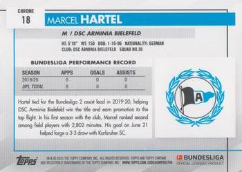 2020-21 Topps Chrome Bundesliga #18 Marcel Hartel Back