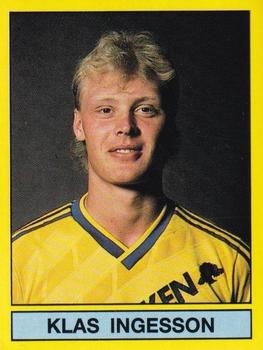 1991 Panini Fotboll 91 Allsvenskan #247 Klas Ingesson Front