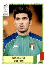 2000 Panini UEFA Euro Belgium-Netherlands Stickers #167 Gianluigi Buffon Front