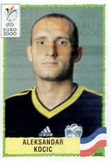 2000 Panini UEFA Euro Belgium-Netherlands Stickers #232 Aleksandar Kocic Front