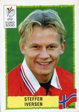 2000 Panini UEFA Euro Belgium-Netherlands Stickers #247 Steffen Iversen Front