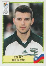 2000 Panini UEFA Euro Belgium-Netherlands Stickers #259 Zeljko Milinovic Front