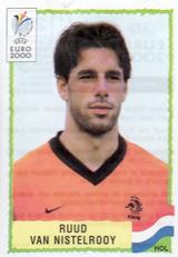 2000 Panini UEFA Euro Belgium-Netherlands Stickers #289 Ruud Van Nistelrooy Front