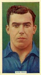 1936 Godfrey Phillips Soccer Stars #33 Dixie Dean Front
