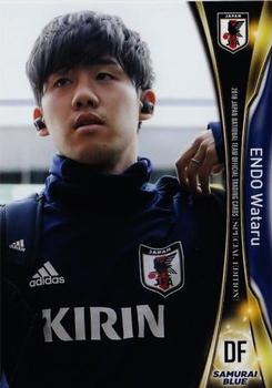 2018 Japan National Team Official Trading Cards Special Edition #11 Wataru Endo Front