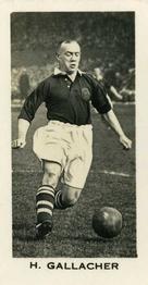 1935 John Sinclair English & Scottish Football Stars #41 H Gallacher Front