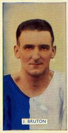 1935 Carreras Famous Footballers #13 J. Bruton Front