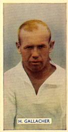 1935 Carreras Famous Footballers #22 H. Gallacher Front