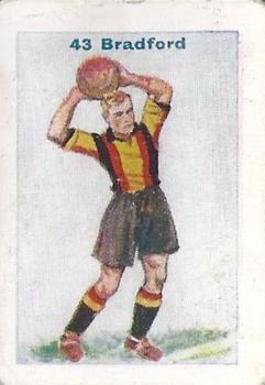 1934 D.C. Thomson Football Teams #43 Bradford Park Avenue Front