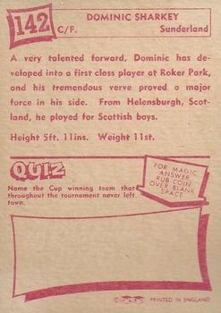 1964 A&BC Footballers #142 Dominic Sharkey Back