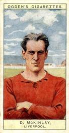 1926 Ogden's Cigarettes Captains of Association Football Clubs, & Colours #22 Donald McKinlay Front