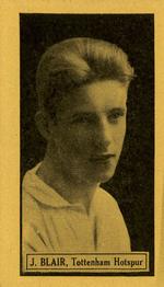 1927 D.C. Thomson / The Rover This Year's Top-Form Footballers #1 John Blair Front